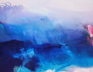 Norbert Pagé Dans le bleu de la mer 89 x 116 cm 2009