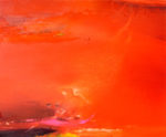 Norbert Pagé Paysage rouge 60 x 73 cm 2009